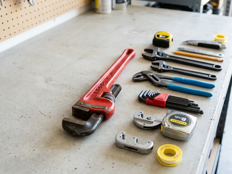 Professional plumbers in Woodburn, VA equipped with top-tier tools for residential and commercial plumbing services.